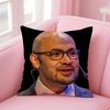 America Hot US DDemis Hassabis Cushion Cover Pillowcase Short Plush Invisible zipper Room Sofa Cushion Cover