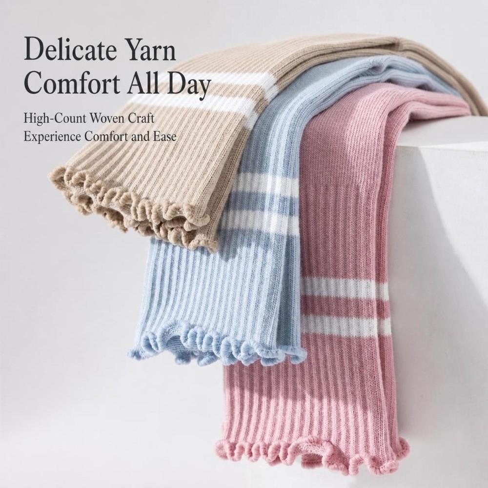 1 Pair Medium Length Sports Socks Anti Slip Cotton Socks Comfortable Yoga Socks  for Women