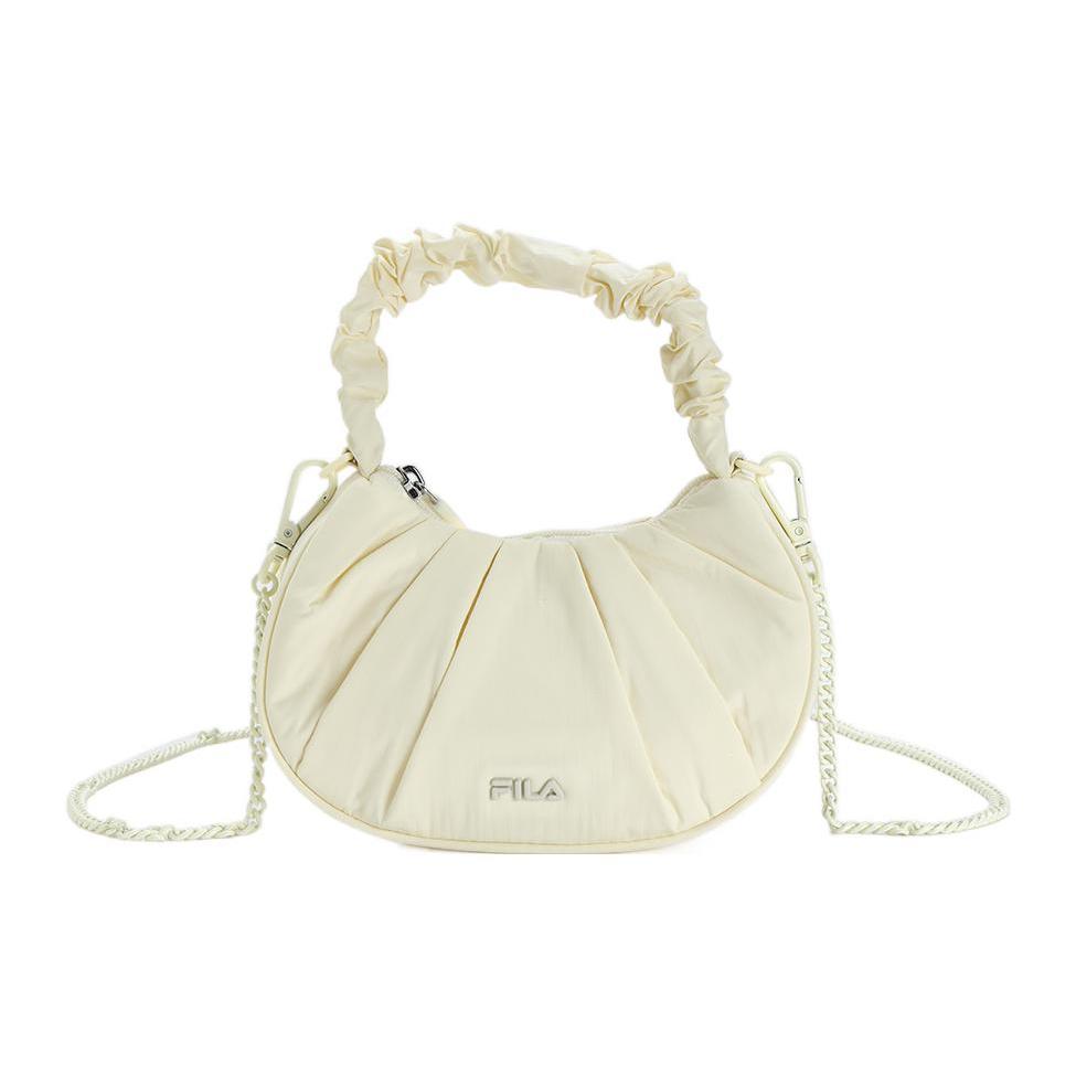 New FILA Heritage Fabric Cloud Bag, Handbag, Shoulder Bag, Crossbody Bag Regular Women's Cheese White F13W328163FIV