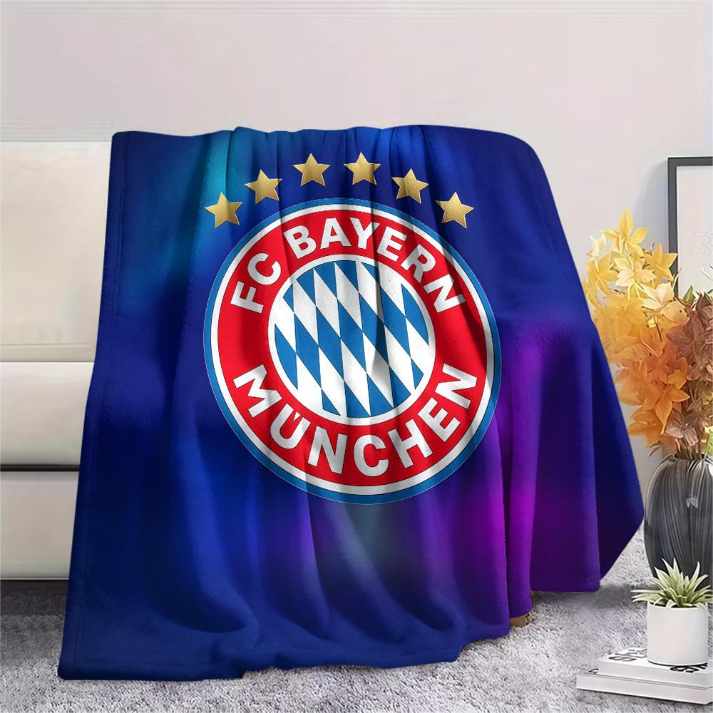 FC Bayern München Flannel Blanket, High quality Comfortable for All Seasons, Home Decor, Warmth and Comfort