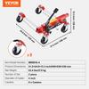 Wheel Dolly Heavy Duty Vehicle Positioning Tire Car Lifter 1500Lbs 2 Pack