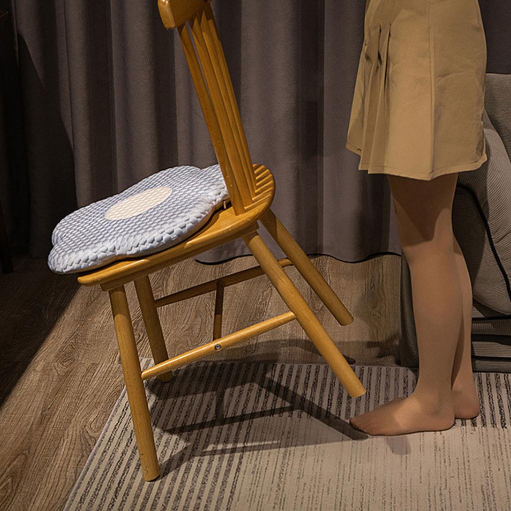 Floor Pillow Soft Flower Shape Tatami Cushion Memory Foam Soft For Children's Bedroom And Living Room Couch 45X45x4cm