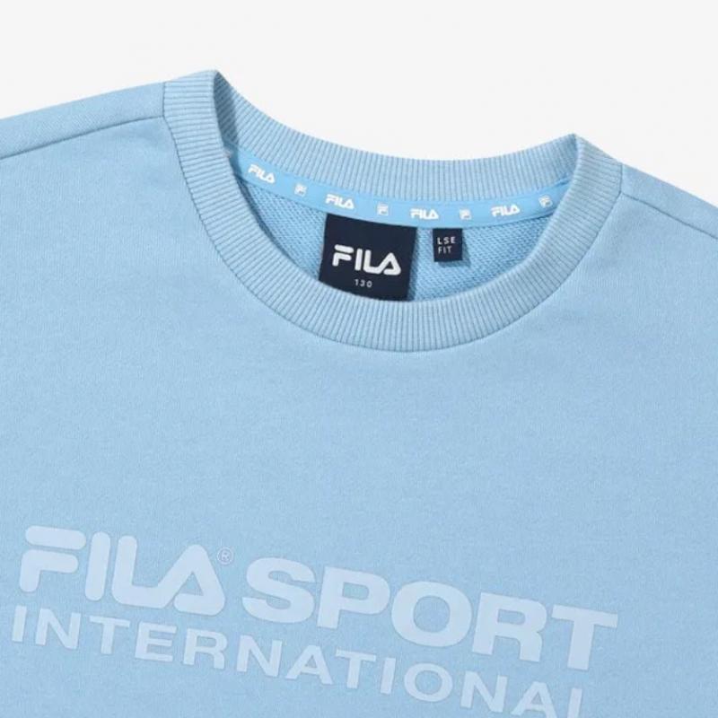 [fila Kids] Свитшот Garment Dying Fk2pog3203x Ebu q0zFk2pog3203xEbu