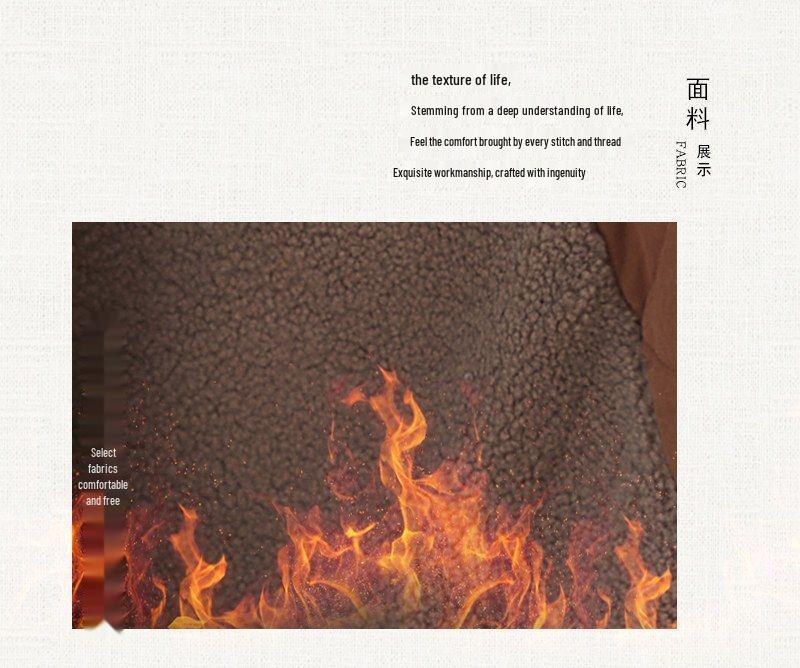 Женская стеганая хлопковая куртка средней длины с капюшоном – Теплая овечья шерсть, Доступна в оранжево-красном, кофейно-зеленом, черном цвете