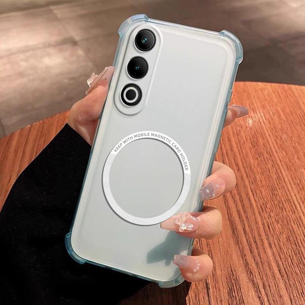 Мягкий матовый кейс-конфета для OPPO A3 Pro 5G Эстетичный полупрозрачный чехол с защитой от падений