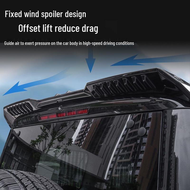 Новые аксессуары: задний спойлер для Beijing BJ40 Sport MC
