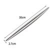 Stainless Steel Rolling Pin Kitchen Utensils Dough Roller Bake Pizza Noodles Cookie Dumplings Making Non-stick Baking Tool