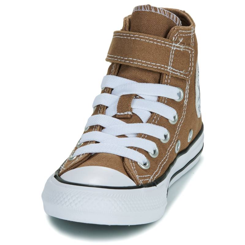 Converse Chuck Taylor All Star Versatile Comfortable Durable Lightweight High Top Canvas Shoes Kids Sneakers Brown A06346C