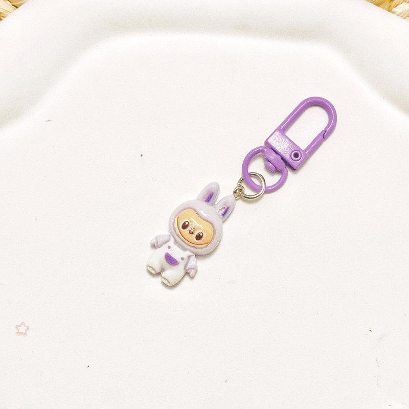 Оригинальный брелок-подвеска в виде куклы-эльфа из мультфильма Лабубу - милый подарочный брелок-подвеска