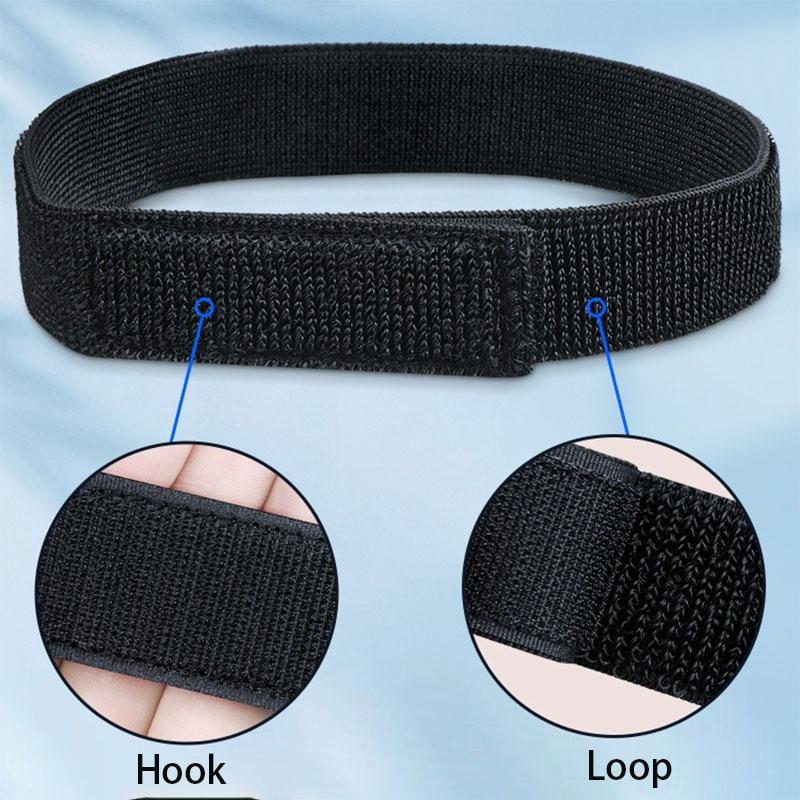 5Pcs Elastic Hook Loop Cable Nylon Tie Multifunctional Stretch Fastener Elastic Bands Tidying Fixed Straps Cord Wrap Organizer