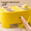 Smart Enrichment Toys for Indoor Cats Interactive Cat Toy Whack a Mole Feather Toy with Automatic Pouncing 3 Modes Rechargeable Kitten Bored