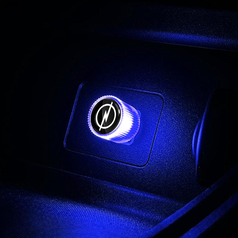 Новый Автомобильный Мини USB Светодиодный Подсветка Салона Декоративная Атмосферная Лампа Для Opel Adam Ampera Corsa Insignia Karl Rocks-e Astra New Energy