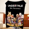 Игровое одеяло-плед U-Undertale, легкое, уютное, прочное, моющееся, милое, классное