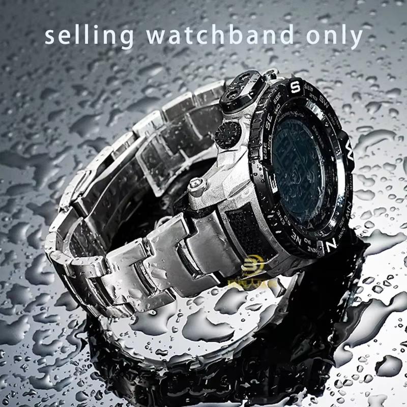 Новый ремешок для часов из титанового сплава для серии Casio PRG-260/270 PRW-2000/3500/5100 титановый сплав ремешок для альпинистских часов