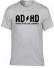 Adhd highway to hey look a squirrel tshirt mens funny adhd  adsr tee top