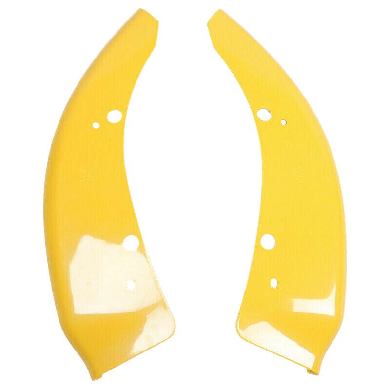 Pair Fits For 2015-2022 Dodge Charger SRT Scat Pack Front Bumper Lip Splitter Protector QS1