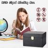 RFID Faraday Box Anti Theft Protector Shielding Cell Phone Car Keyless Signal Blocker Box Antimagnetic PU Storage Box Security