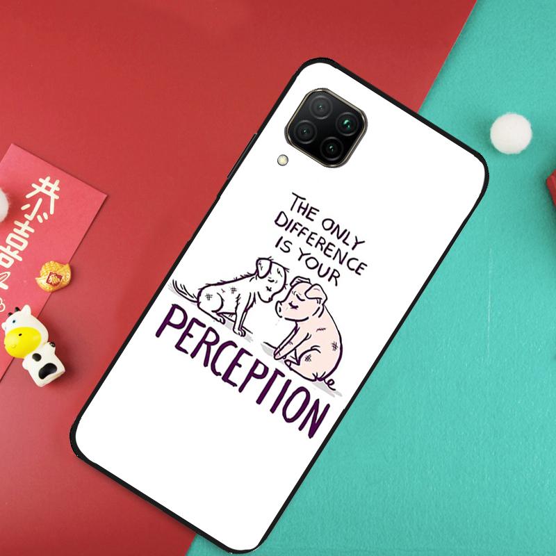 Веганский чехол-вдохновение для Huawei Nova Y91 Y61 Y60 Y70 Y90 Nova 9 SE 10 11i 8i 3i P20 P30 Pro P40 Lite
