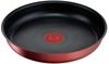 Tefal Ingenio Neo IH Rouge Unlimited Сковорода Съемная для Индукционной и Газовой Плиты Без ПФОА и Других Вредных Красная Сковорода, 22 см, Ручка, Совместимая, Веществ,