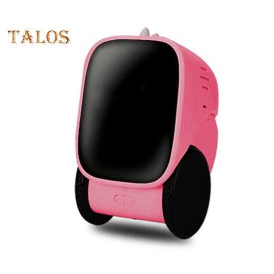 Детский робот с дистанционным управлением, игрушка со светодиодными глазами, рогами, автоматическая демонстрация, программируемый сенсорный образовательный интерактивный детский электрический 2,4 ГГц RC