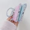 Phone Case for iPhone 14 Pro Gradient Color TPU+Acrylic Cover Compatible with MagSafe Ring Kickstand