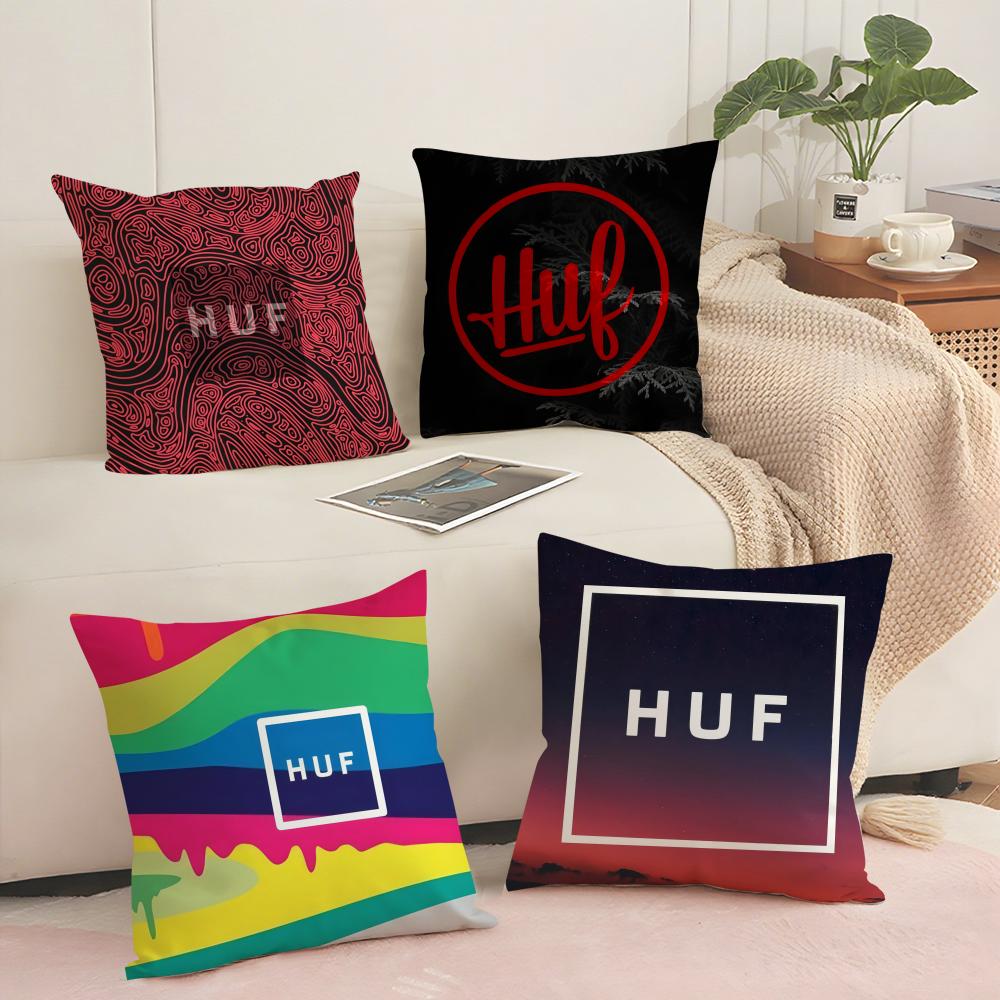 Горячий тренд H-Huf Чехол для подушки-подушки Мягкий короткошерстный чехол для подушки Гладкая уютная текстура Эстетичный чехол для подушки Домашний декор