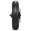 Electric Scooter Rear Tire with Wheel Hub Disc Brake Set 8.5 Inches Solid Electric Scooter Wheel