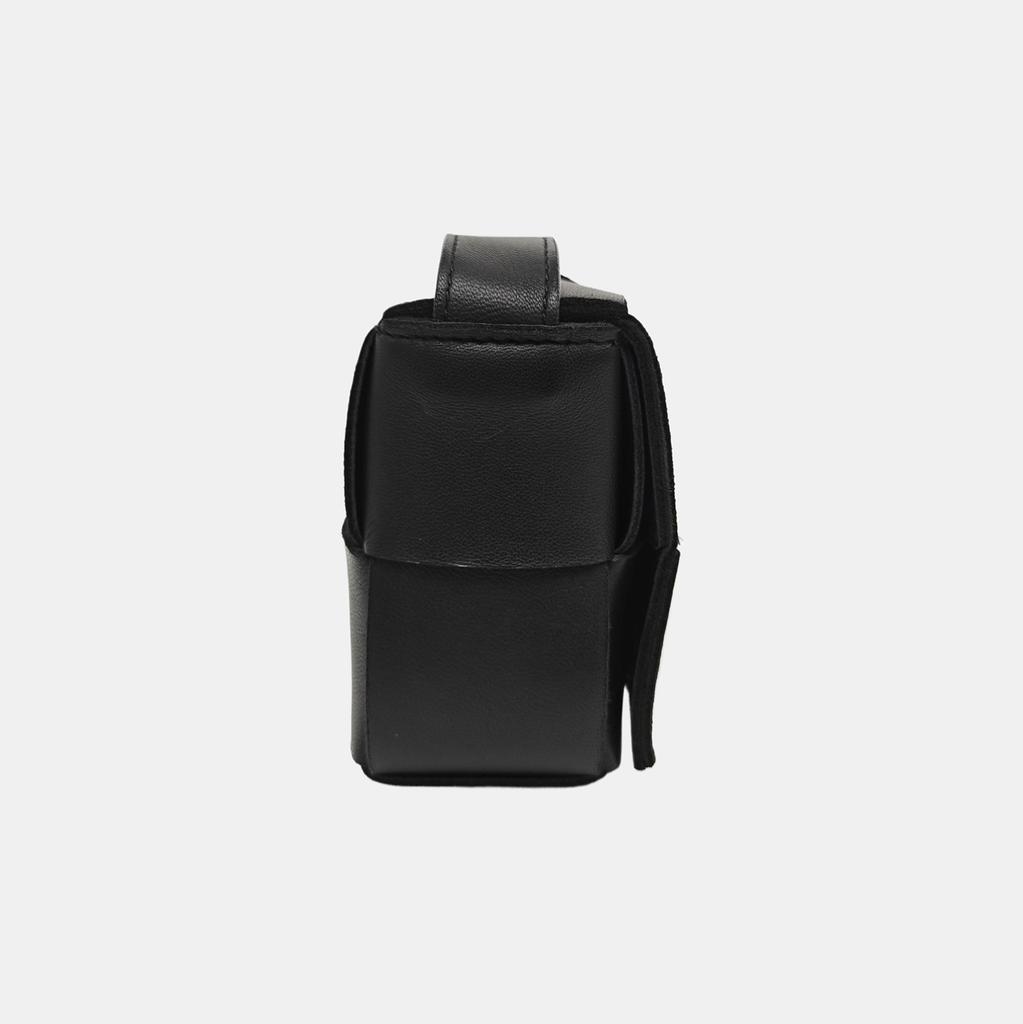 [Pre-Owned] Bottega Veneta Mini Cassette Bag 'Black/Gold' - Very Good #1QGPJ0R