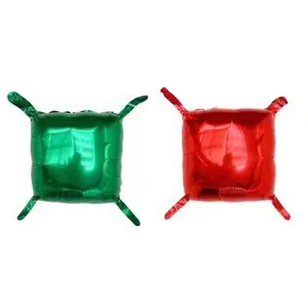 25 шт./набор Двусторонние воздушные шары Стена для фона Многоцветный набор гирлянд Задник из воздушных шаров Квадратные декоративные принадлежности