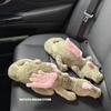 66cm Jelly and Cat Gift Matcha Cherry Dragon Doll And 20cm Pink Dragon Keychain Bedroom Pillow Cat And Dog Play With Toys