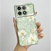 Ударопрочный чехол для телефона Xiaomi Poco X6 Pro 5G Redmi K70E Красивые Бабочки Цветы Мягкий ТПУ Корпус Poco X6Pro Бампер Задняя Крышка