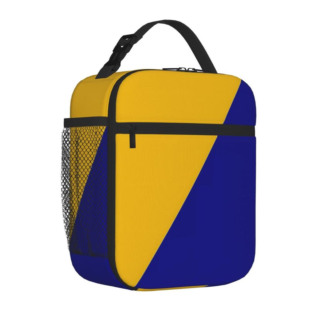 Bestselling YELLOW AND BLUE Parent Child Matching Shoulder Lunch Bag Overnight Trip Shoulder Lunch Bag
