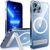 Магнитный чехол-подставка для iPhone 17 16 15 14 Pro Max Plus 12 13 Mini 11, мобильные чехлы с подставкой, противоударная задняя крышка