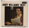 7inch Record ANDY WILLIAMS - Andy Williams' Best REA1394 London Records, 1963 UK Jazz Used