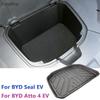 Для BYD Seal EV 2023 2024 Передний органайзер-поддон для багажника Задний коврик для багажника Модификация Водонепроницаемый для Atto 4 EV Автоаксессуары