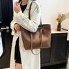 Minimalist Womens Shoulder Bag With Durable Pu Material And Large Capacity For Office Use