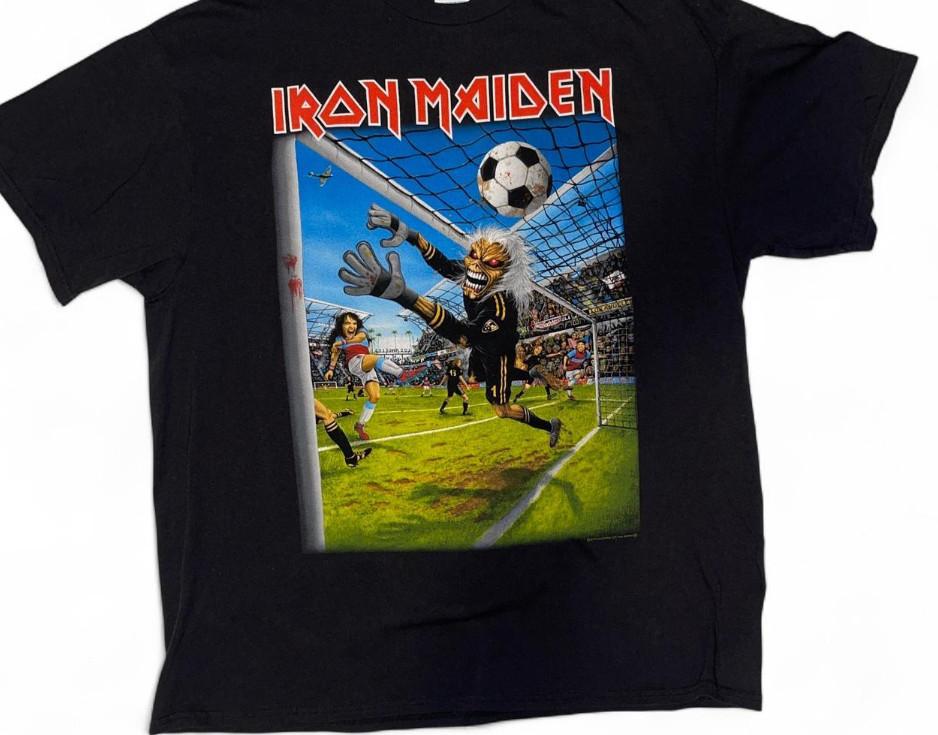 Iron Maiden Legacy of the Beast Мировой Тур 2019 Концертный черный cotTshirt Унисекс Футболка