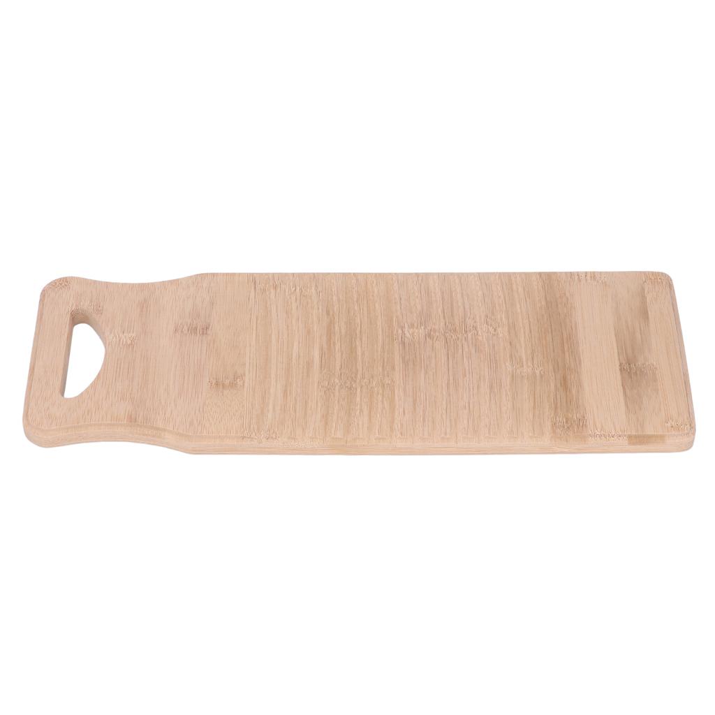 Бамбуковая стиральная доска практичная ручная стирка доска для чистки белья для домашней школы 40 см / 15,7 дюймов длина