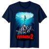 Piranha II The Spawning 1982 Movie Poster Inspired TShirt Retro 80s Tee