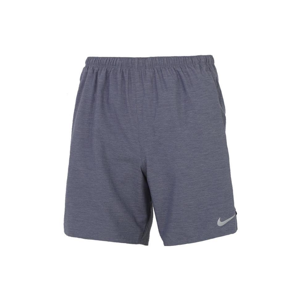 Nike Мужские быстросохнущие дышащие шорты для бега Challenger, обсидиан CZ9069-451