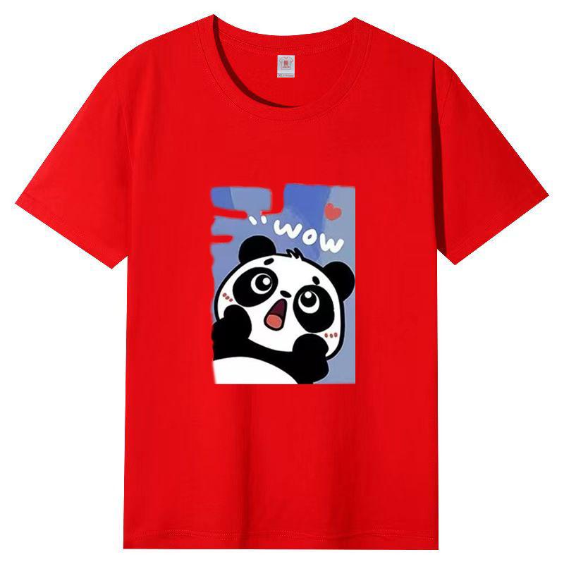 Женская летняя популярная футболка с короткими рукавами из хлопка, дышащая, свободная футболка с принтом, повседневная