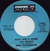 7-дюймовая пластинка JERRY WASHINGTON  Right Here Is Where You Belong  In EX2327 Excello 1972 US SoulFunk Б/у