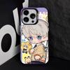 L-Любовь И D-Глубокий космос Sylus Для iPhone17,16,15,14,13,12,11,Pro,Max,Plus,E,Air,Mini Противоударный Черный Матовый Жесткий Бампер Чехол для Телефона
