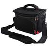 FOSOTO Large SLR Camera Bag Shoulder Camera Case Nylon (Red, X-Large)