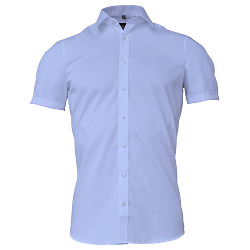 Marvelis Mens Fitted Short-Sleeved Shirt