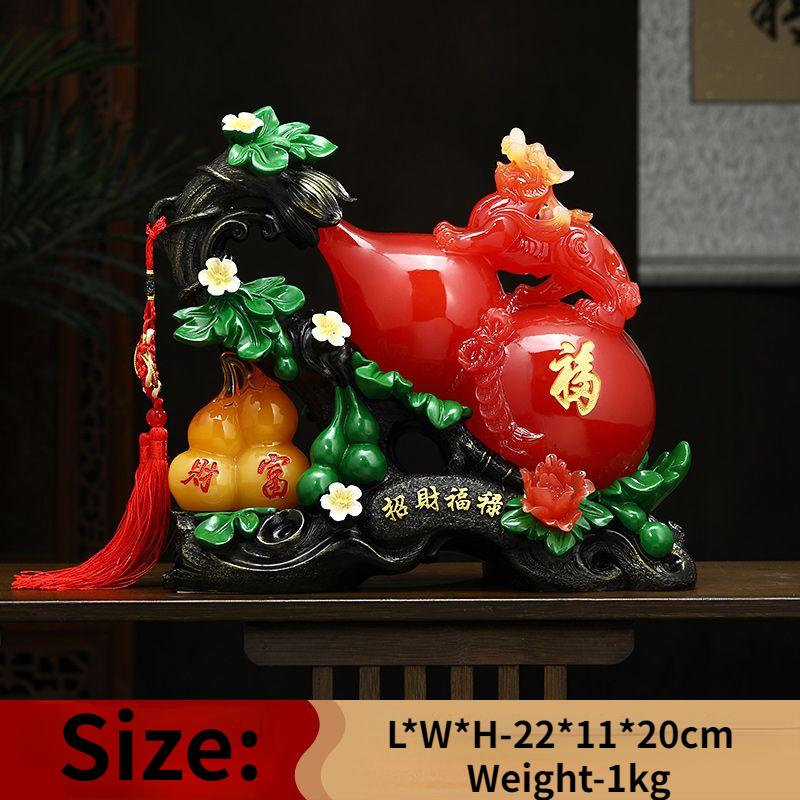 Богатство Фулу Чжаокай Тыква Украшения Pixiu Главная Гостиная Фойе ТВ Шкаф Украшения Поделки Подарок на открытие новоселья