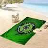 Borussia Print Beach Towel, Large Soft Quick Dry Towel for Beach Camping Swimming