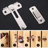 Clasp Security Silent Gate Buckle Stainless Steel Cabinet Catches Window Catch Lock Hasp Door Bolt