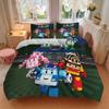 Robotic Heroes Adventure Print 3Pcs Bedding Setduvet Cover With 2 Bedropillowcase Home Birthday Gift