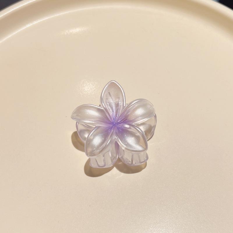 Plumeria Candy Color Fairy Hair Clip - Elegant Shark Clip Accessory